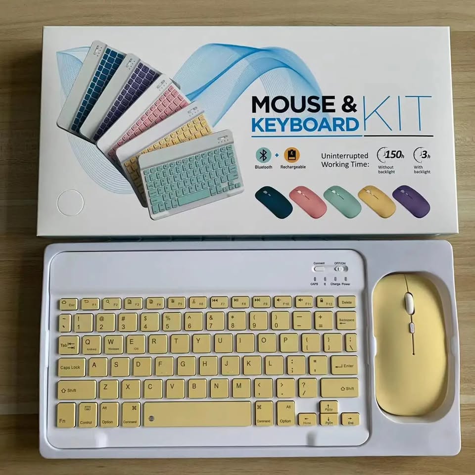 TECLADO + MAUSE INALÀMBRICO BLUETOOTH