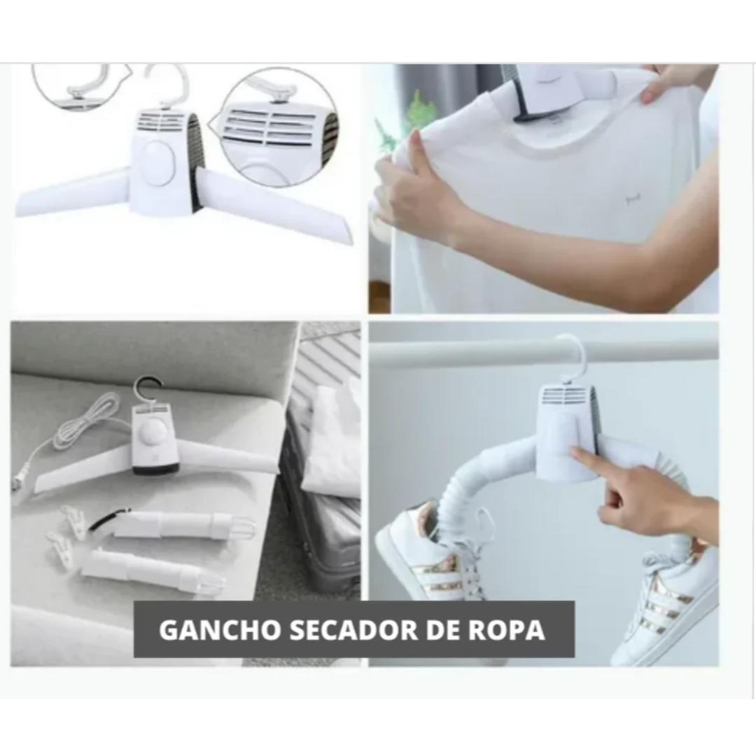 GANCHO SECADOR ROPA Y ZAPATO