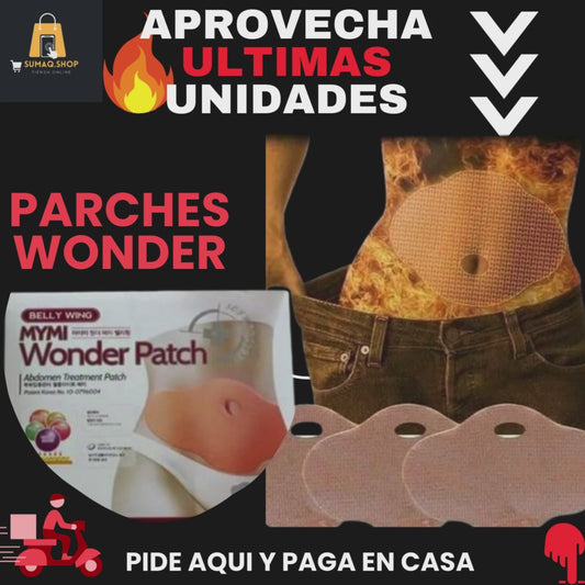 wonder patch para bajar de peso x5 und